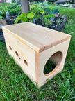 Cachette et tunnel pour lapins
