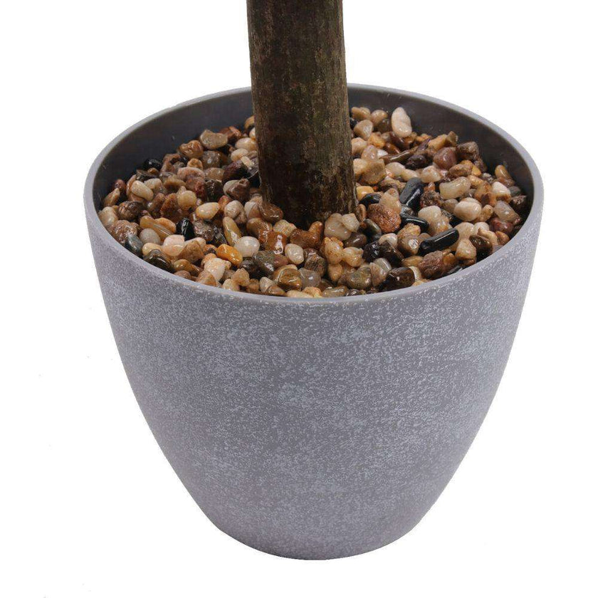 York Faux Potted Boxwood Topiary Plant 3'