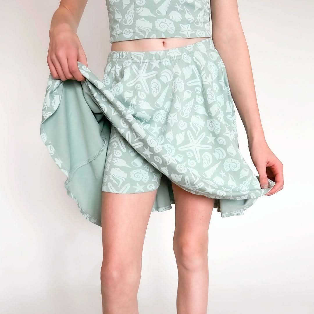 Youth Bamboo Skort | Coastal Keepsakes