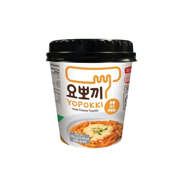 YP Yopokki Halal Cheese Topokki (120G) [Best Before Date: 2027.01.06]