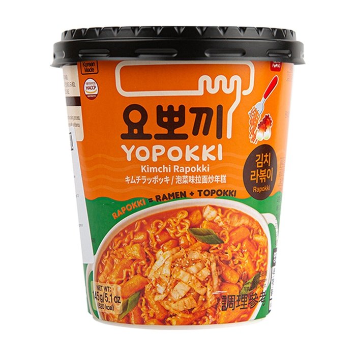 YP Yopokki Kimchi Rabokki (145G) [Best Before Date: 2026.07.10]
