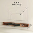Lennox Floating TV Stand for TVs up to 75