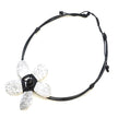 Large Wooden Flower Necklace