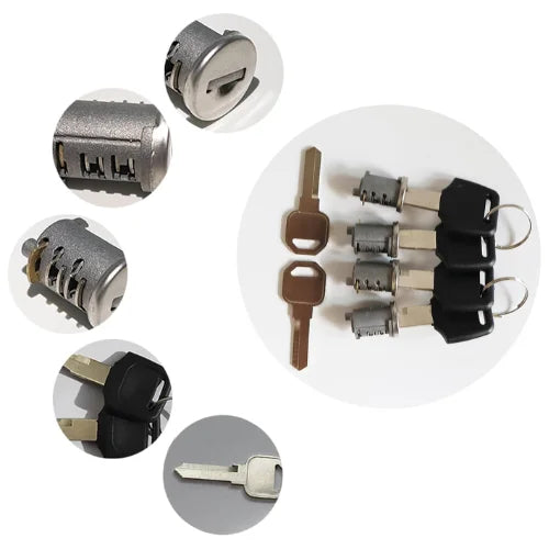 Yakima-Compatible Lock Cylinders (4-Pack)