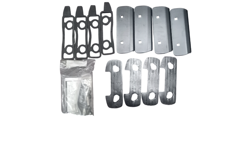 Yakima PlusNut Top Loader Mounted Brackets for 1A Raingutter or Q Towers