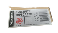 Yakima PlusNut Top Loader Mounted Brackets for 1A Raingutter or Q Towers
