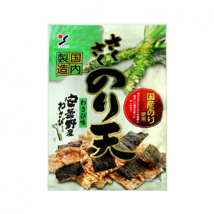 Yamaei Crispy Tempura Seaweed Snack Wasabi (70G)