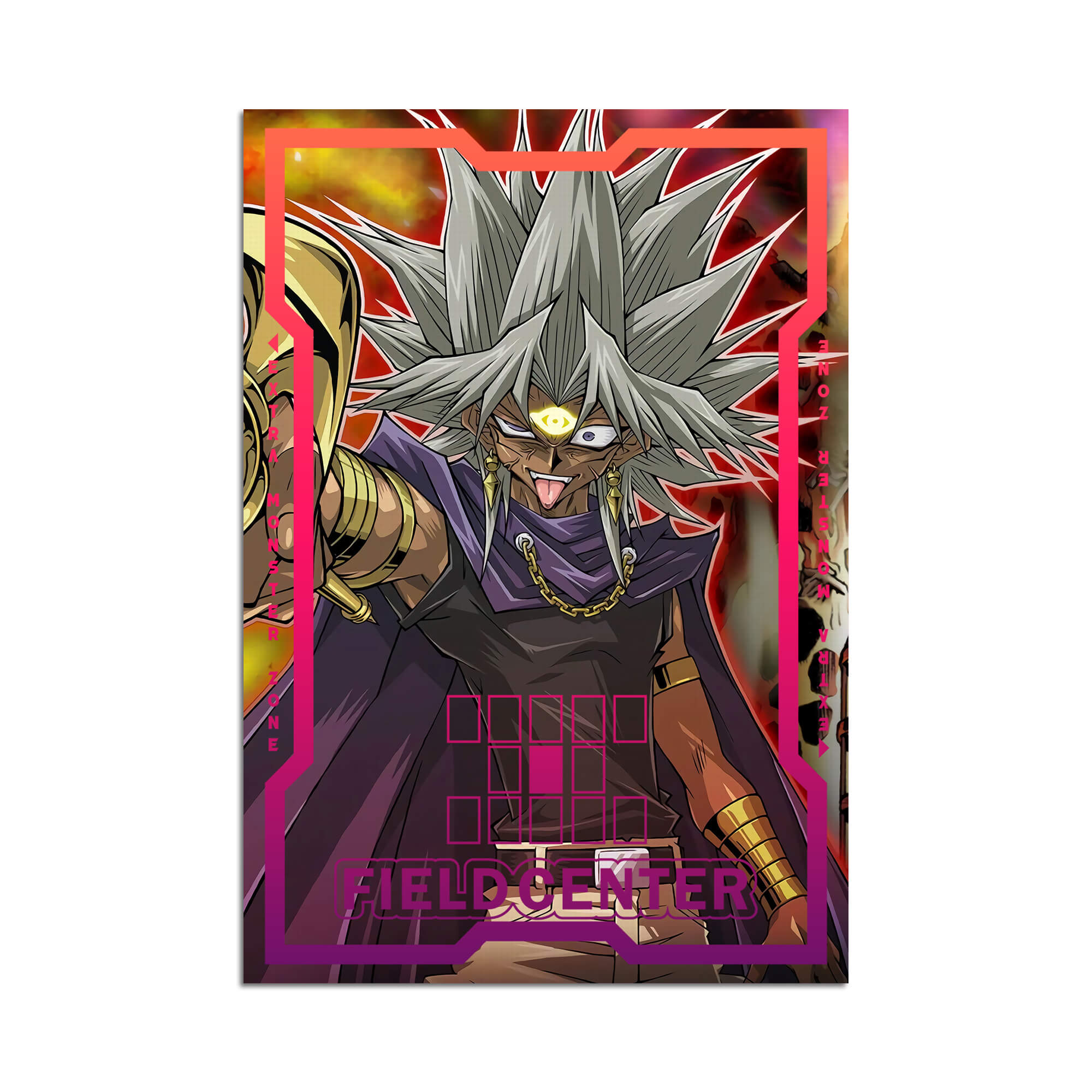 Centre de jeu de cartes Metal Field de Yami Marik