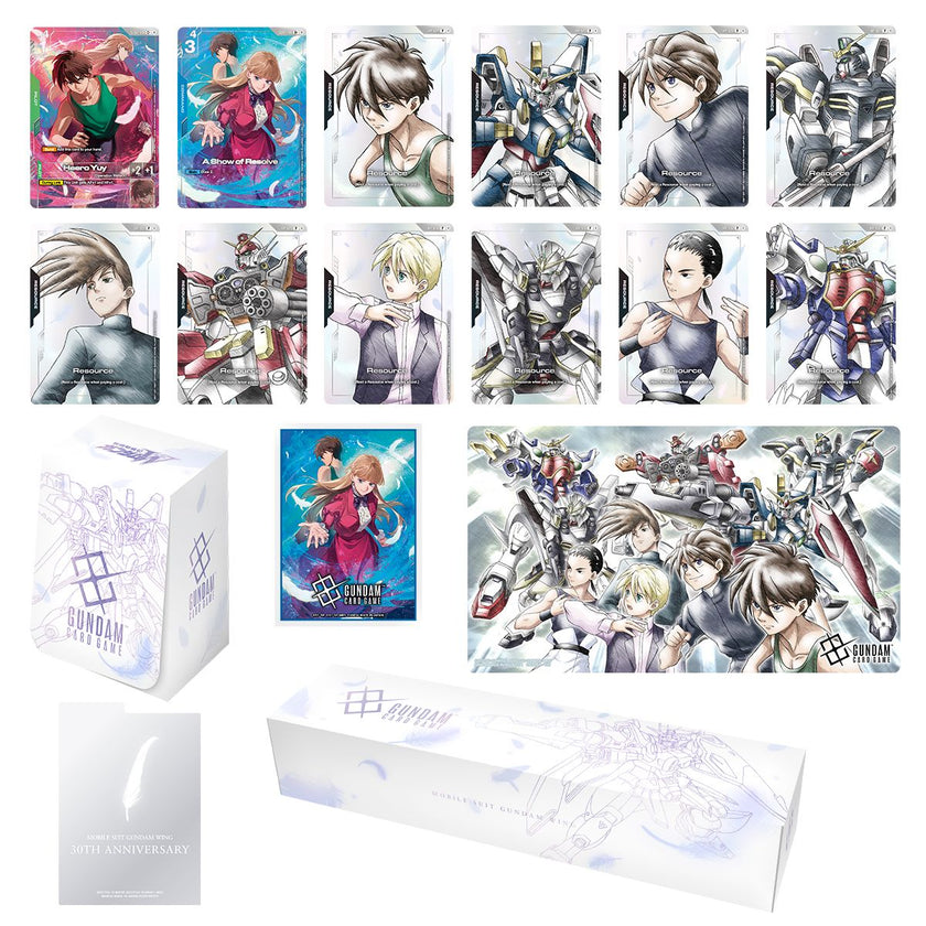 GUNDAM CARD GAME Premium Accessory Set -Mobile Suit Gundam Wing [PB01]