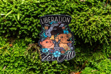 Liberation For All Vegan Sticker