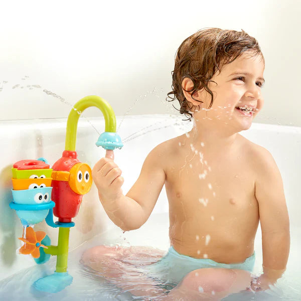 Yookidoo - Bec verse-eau Flow N Fill - 3 gobelets empilables et bec verse-eau en cascade