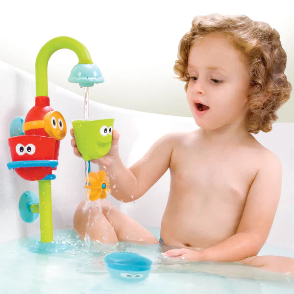 Yookidoo - Bec verse-eau Flow N Fill - 3 gobelets empilables et bec verse-eau en cascade
