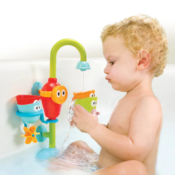Yookidoo - Bec verse-eau Flow N Fill - 3 gobelets empilables et bec verse-eau en cascade