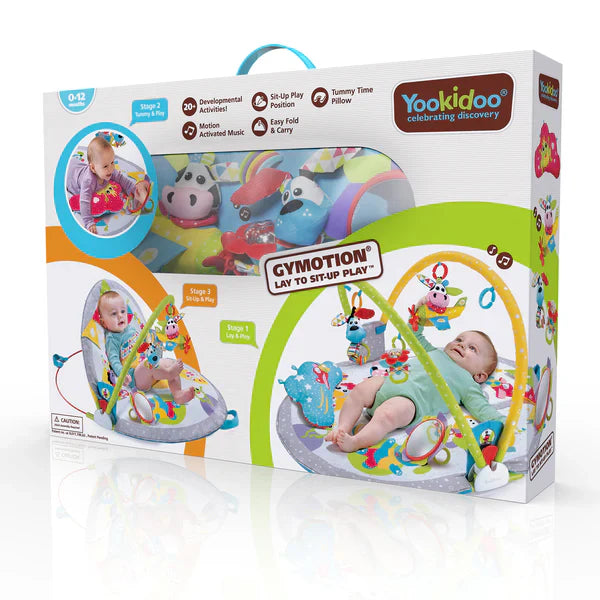 Yookidoo - Gymotion Lay To Sit - Up Play