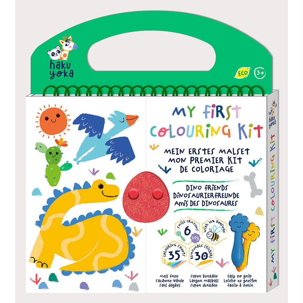 Yookidoo - Haku Yoka My First Colouring Kit (6Pcs-3 Asst)