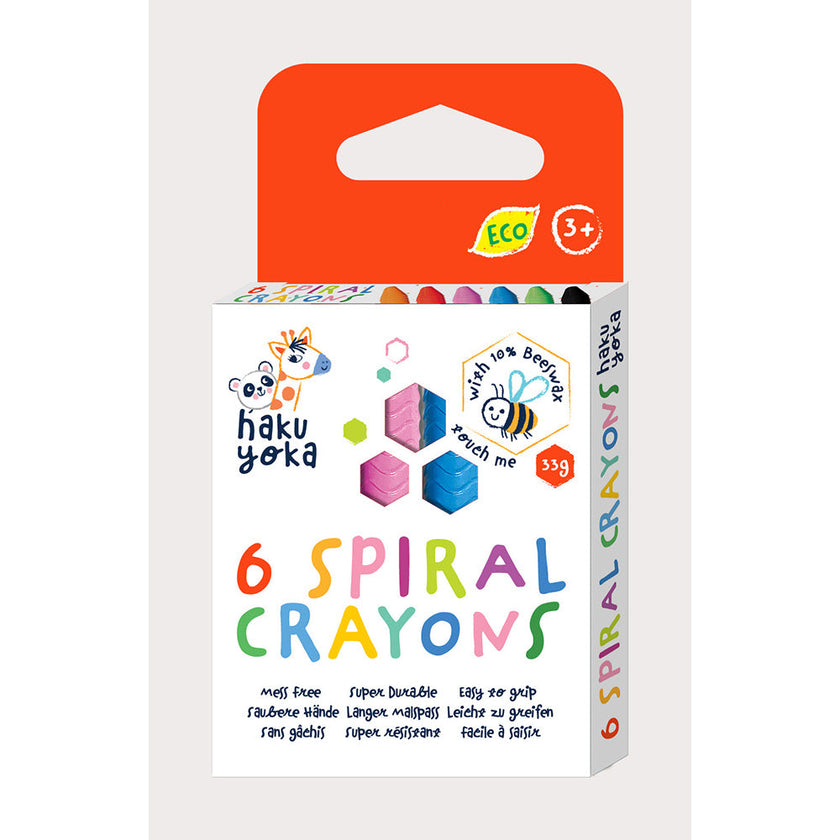 Yookidoo - Haku Yoka Spiral Crayon (27Pcs-4 Asst)
