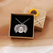 You Are My Sunshine Sunflower Necklace