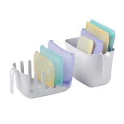 YouCopia - Dry+Store Bag Drying Rack & Bin