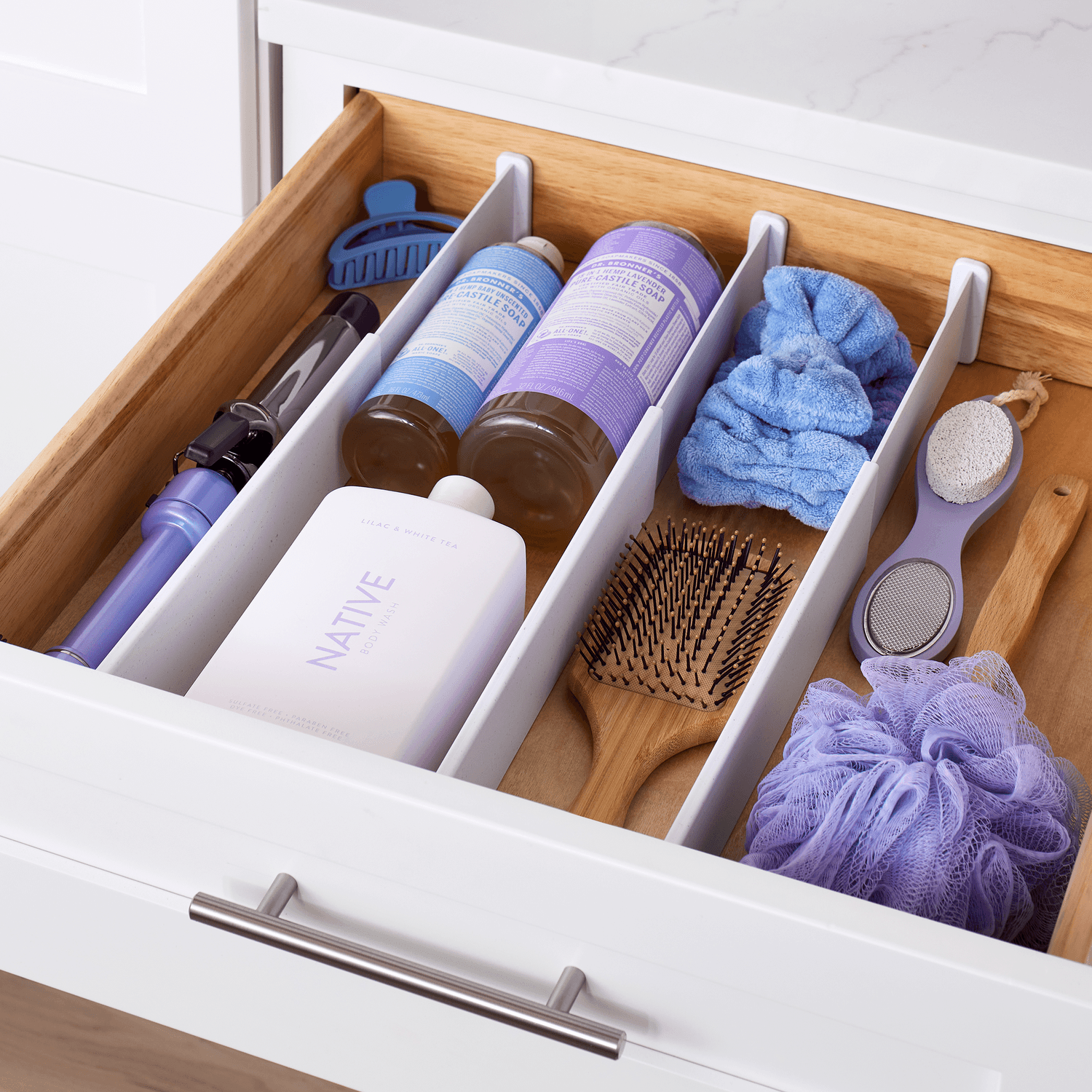 YouCopia - ReStickable - Shallow Drawer Dividers, 3-Pack