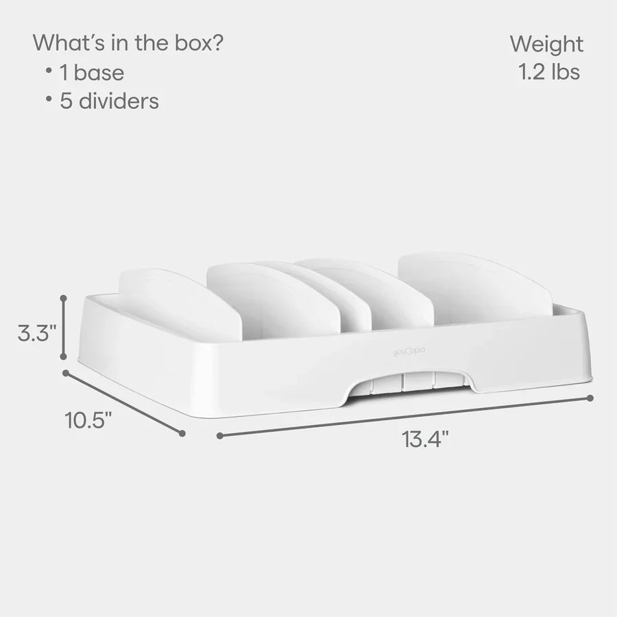 YouCopia - StoraLid Container Lid Organizer