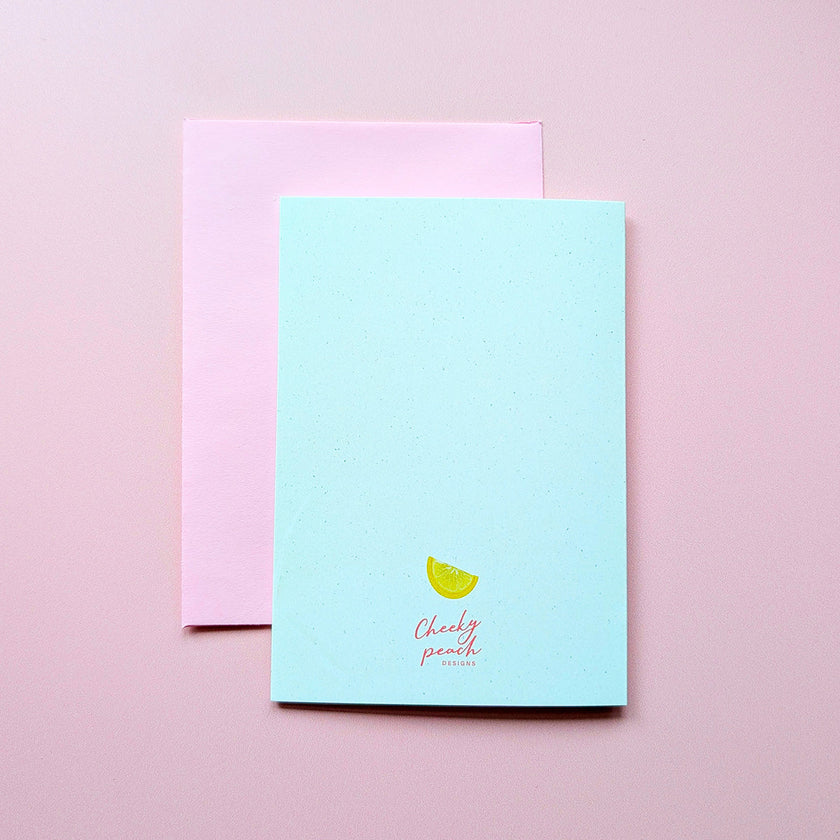 You're The Absolute Zest | Mini Greeting Card