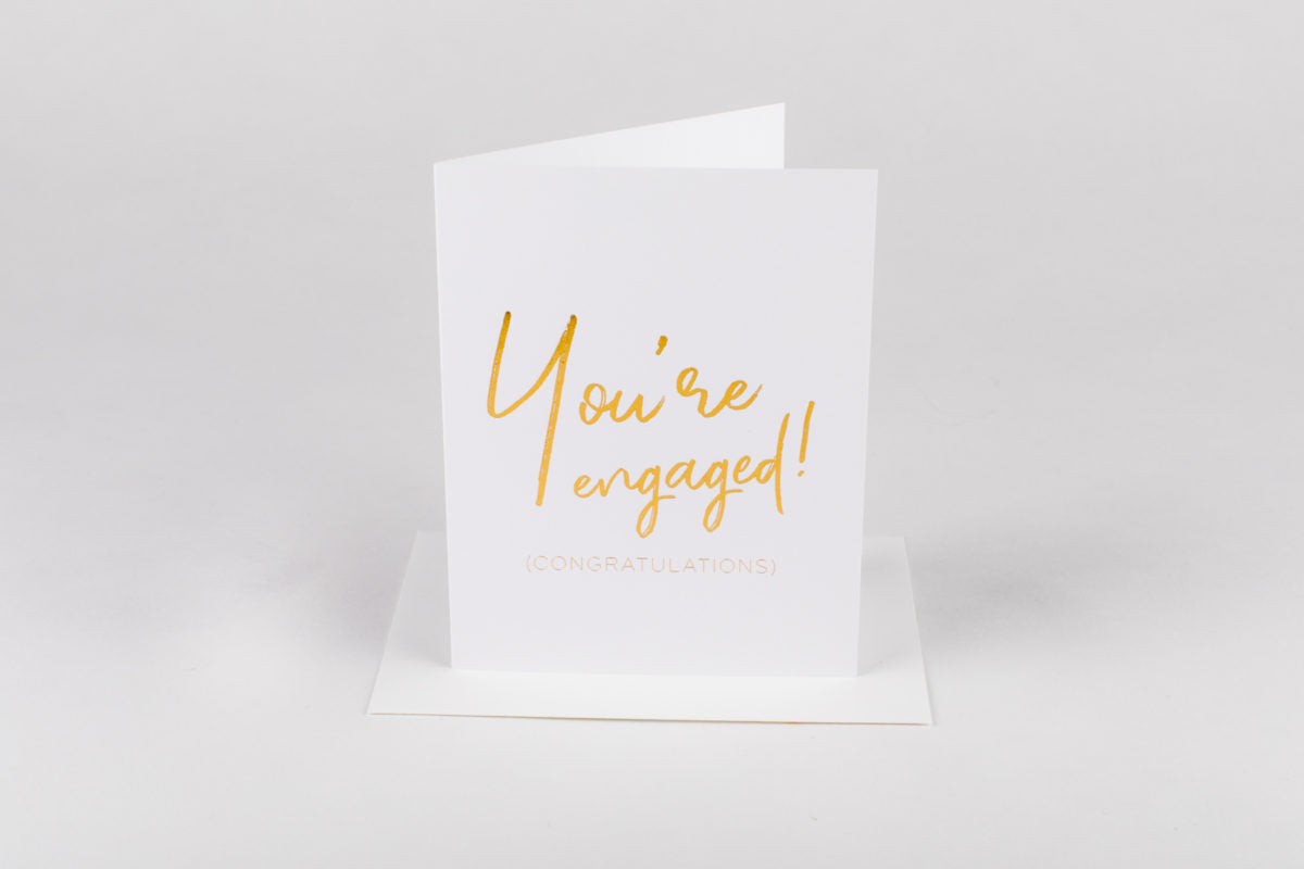 You're Engaged