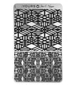 Yours - Loves John Snow Fall Stamping Plate