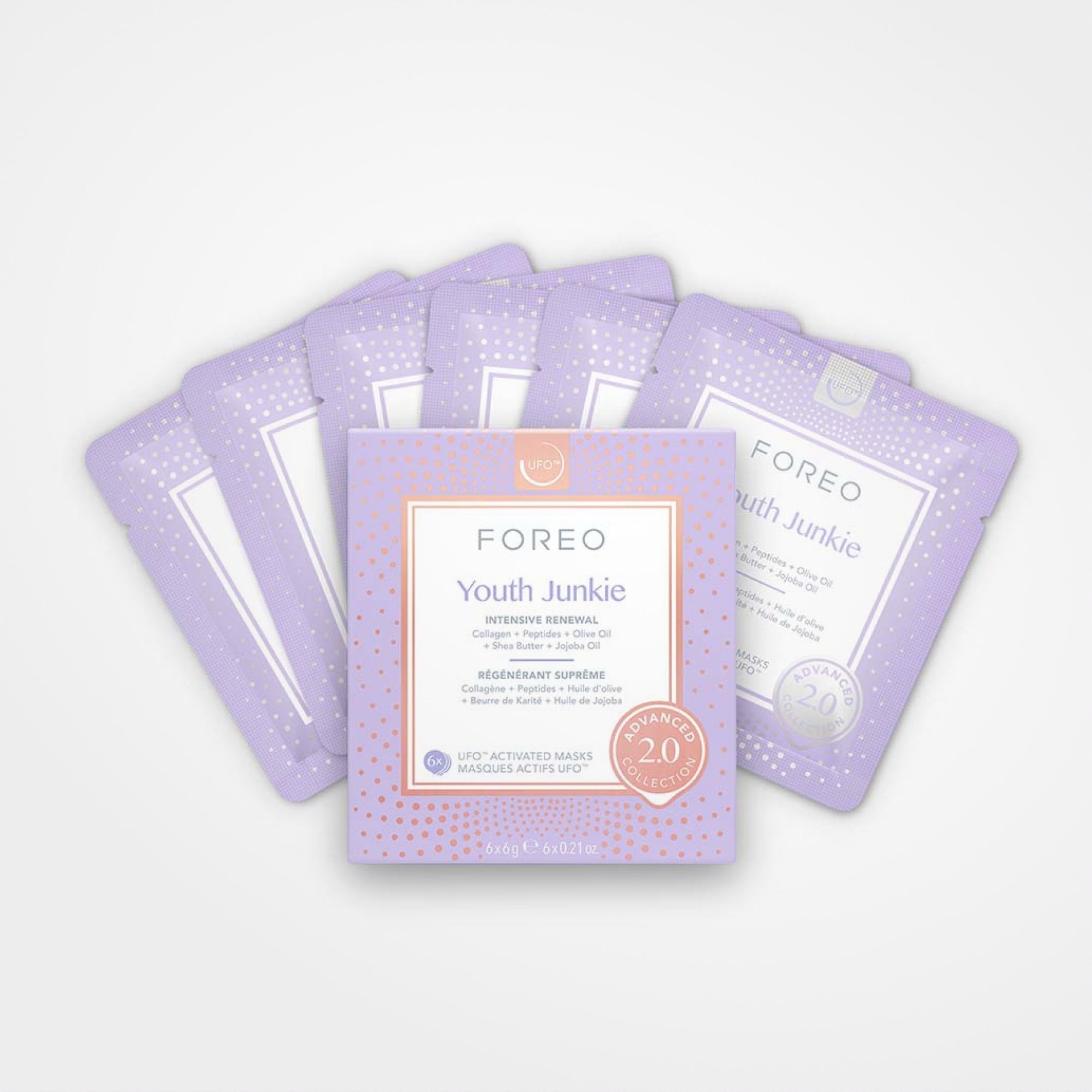 FOREO Youth Junkie 2.0 UFO™ Activated Mask