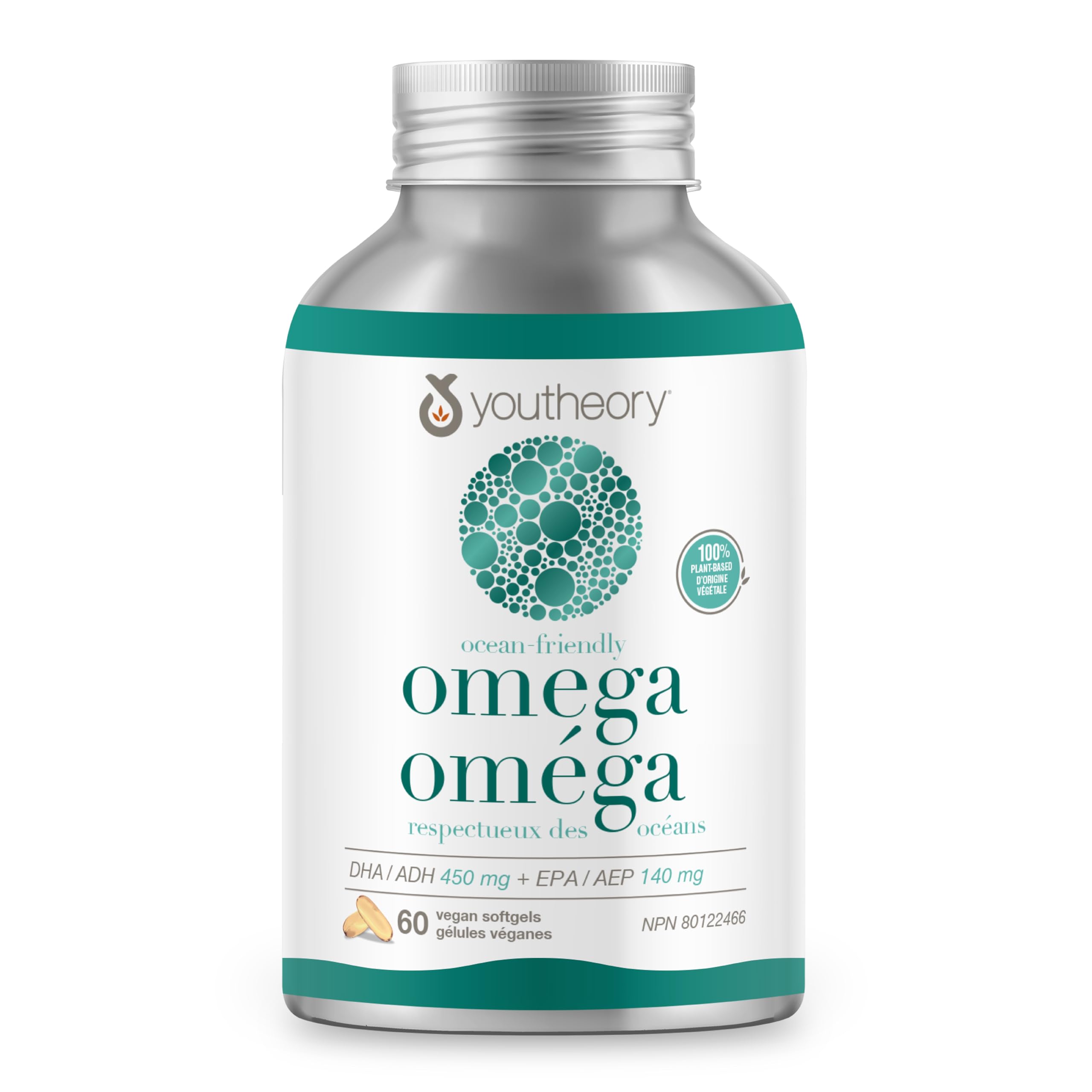 Youtheory - youtheory Omega 60ct respectueux des océans