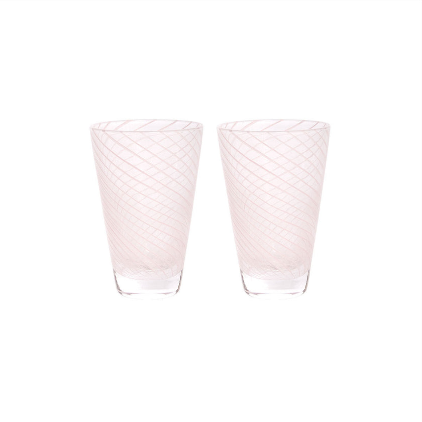 Yuka Swirl Glass - Pack of 2