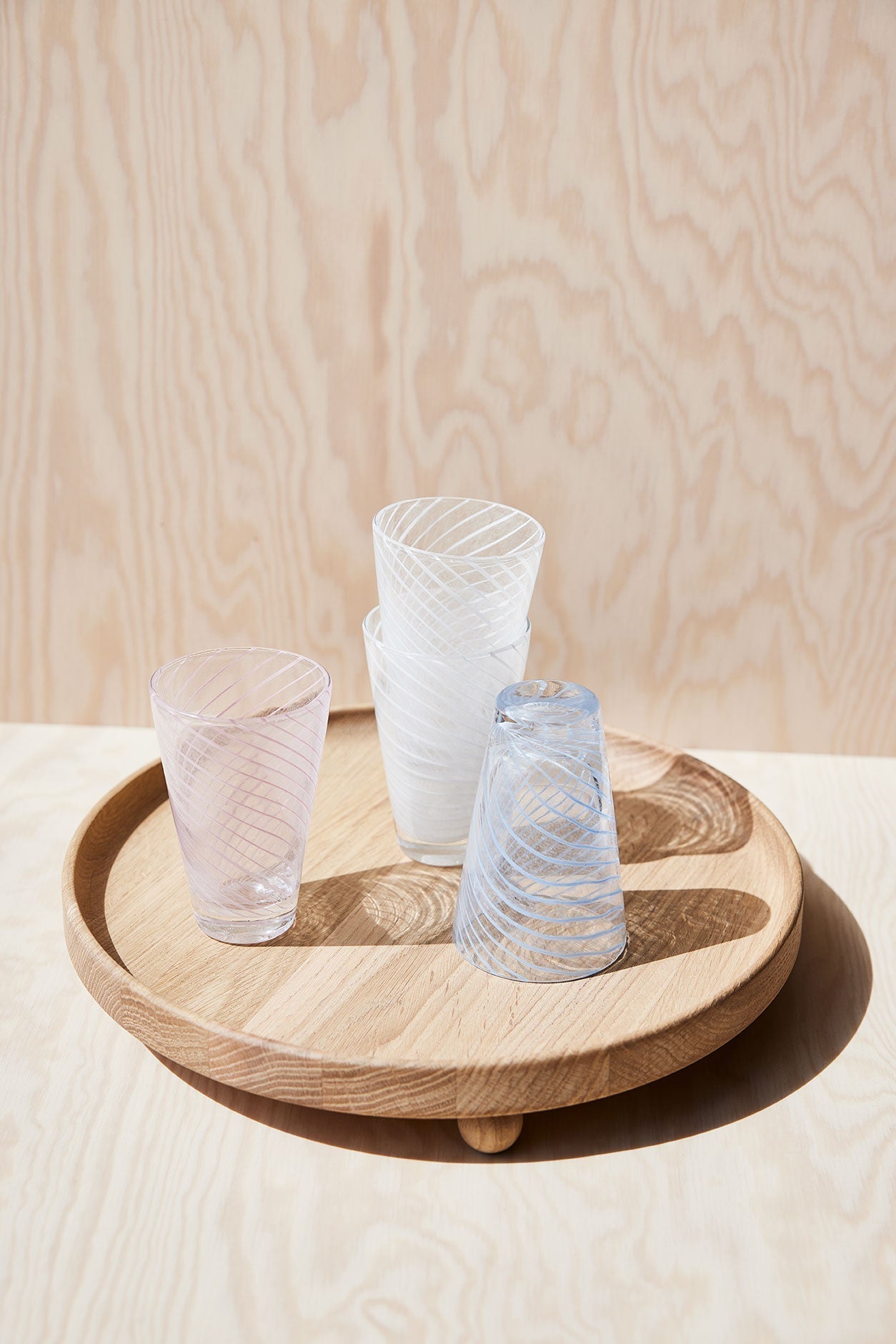 Yuka Swirl Glass - Pack of 2