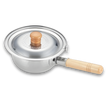Yoshikawa Yukihira Lid 14-16cm – Made in Japan – Stainless Steel
