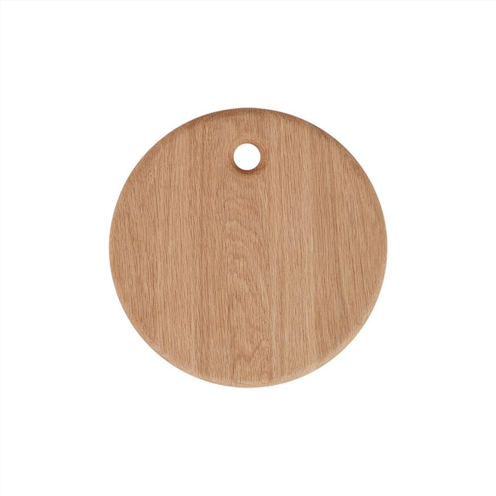 Yumi Cutting Board - Round - Nature