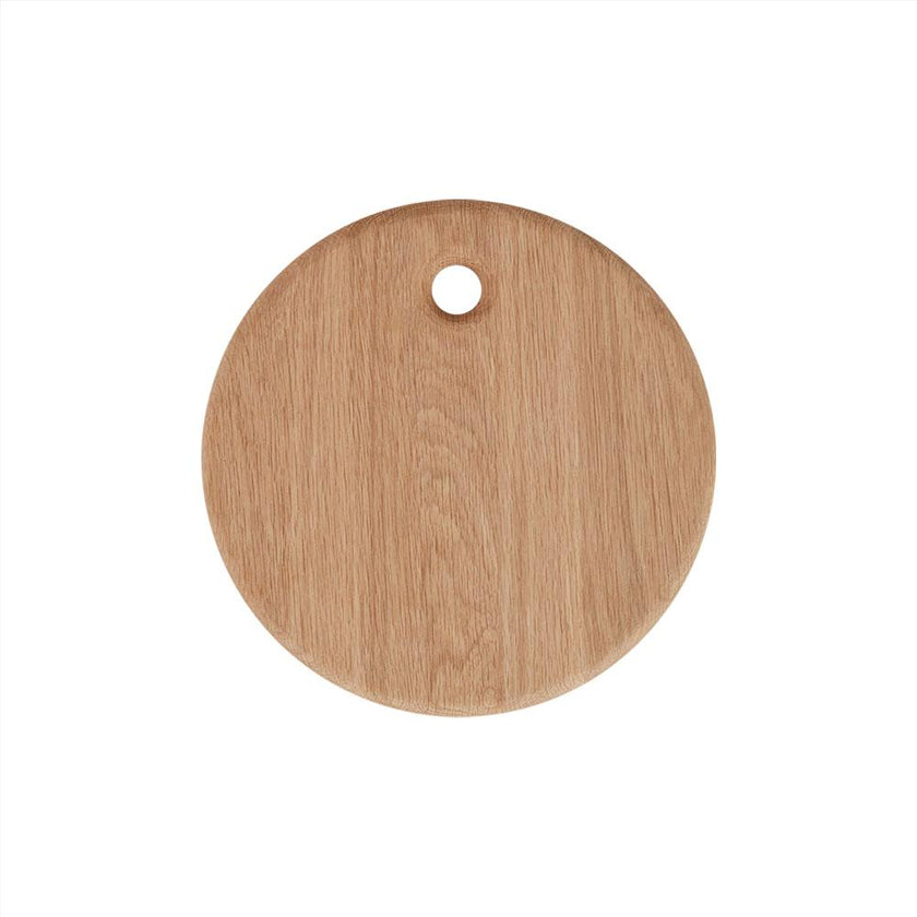 Yumi Cutting Board - Round - Nature