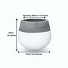 Zamora Cement Planter (Multiple Sizes)