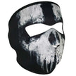 ZANheadgear Full Face Black Skull Neoprene Mask