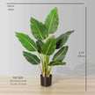 Zapo Artificial Bird Of Paradise Potted Plant (Multiple Sizes)