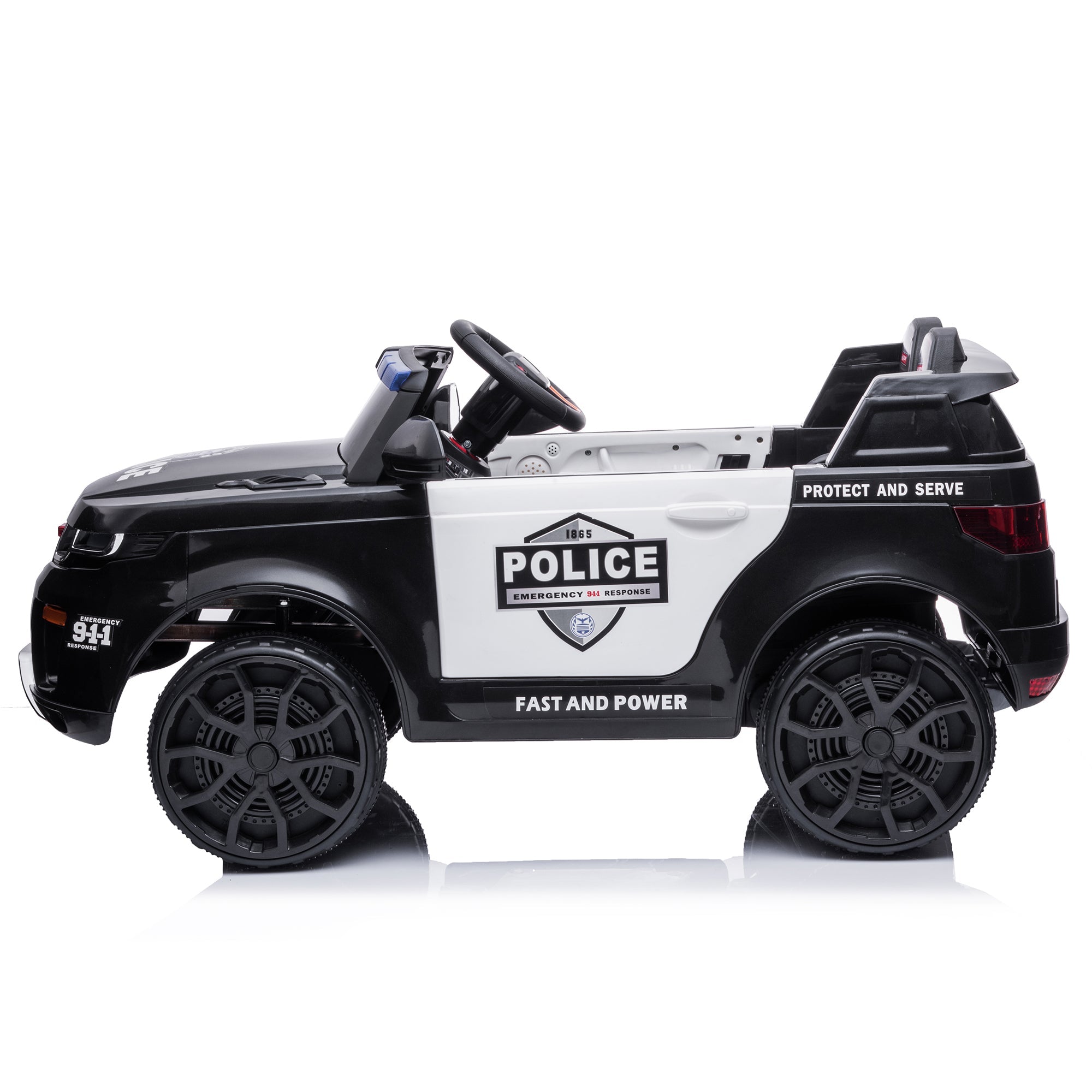 PREORDER 2026 Police Range Rover Style 12V Kids Ride On Car with Remote Control and Walkie Talkie