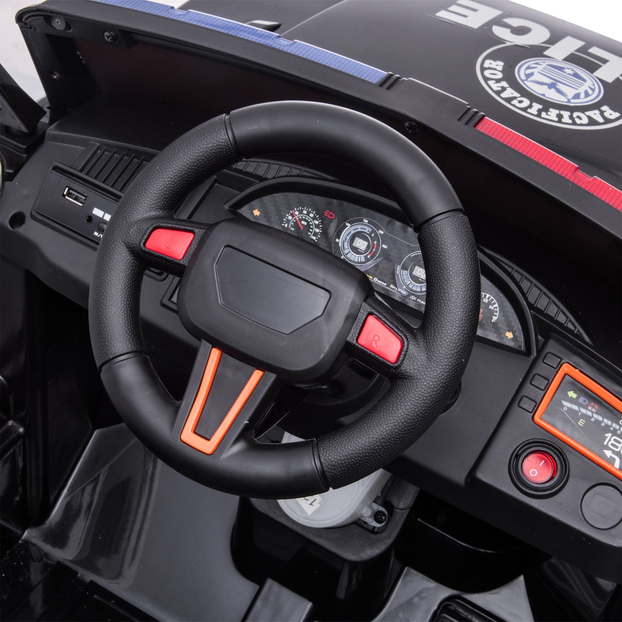 PREORDER 2026 Police Range Rover Style 12V Kids Ride On Car with Remote Control and Walkie Talkie