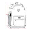 Kids Backpack Black Dinosaur Print
