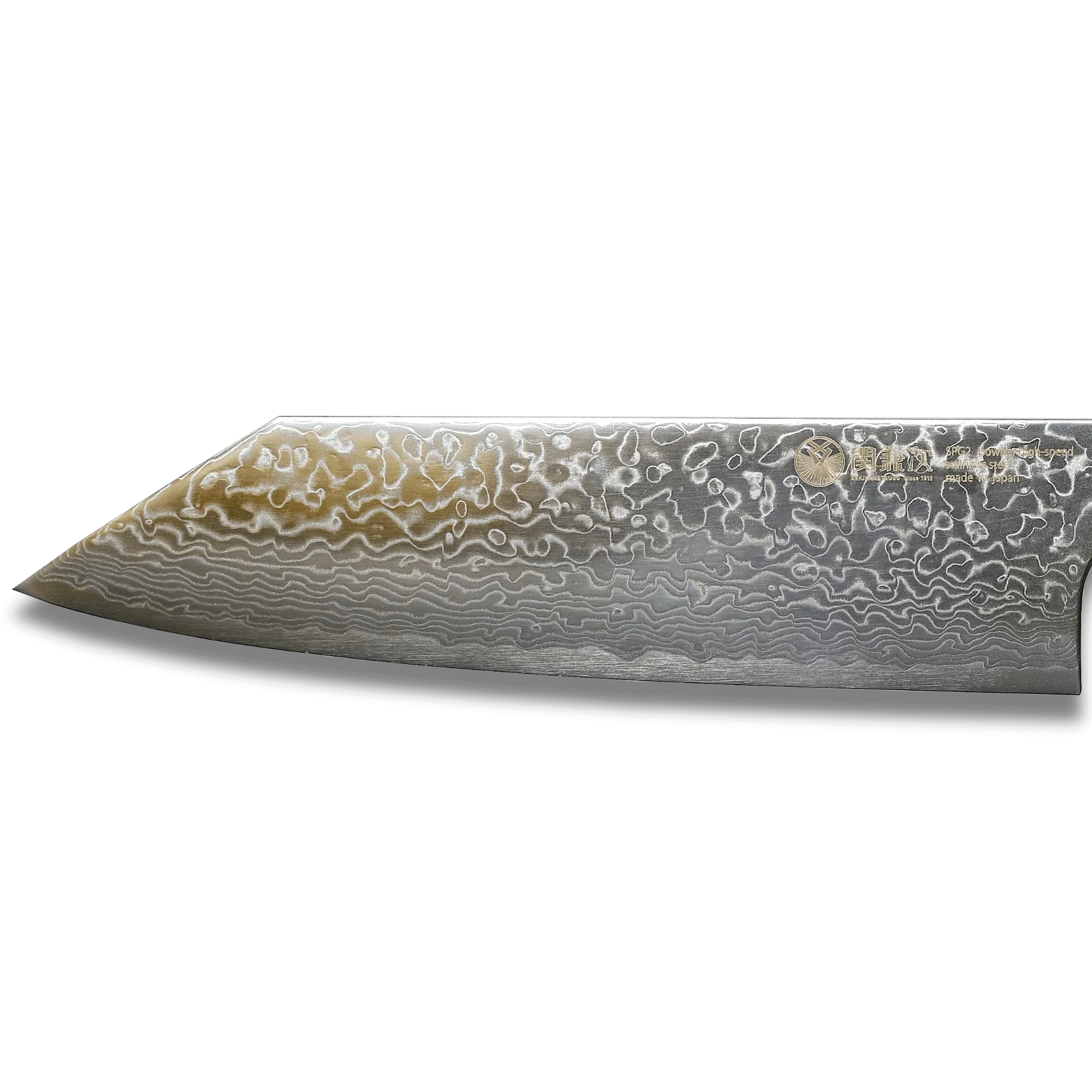ZUIUN Japan | Handmade Kiritsuke Santoku Knife Damascus Steel 180mm