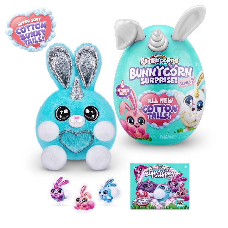 ZURU - Rainbocorns - Bunnycorn Surprise - Series 2 - Plush Mini