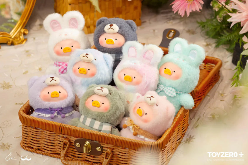 [pre order] LULU THE PIGGY – JOYFUL TIME SERIES PVC PLUSH KEYCHAIN BLINDBOX