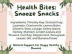 Health Bites: Snooze Snacks