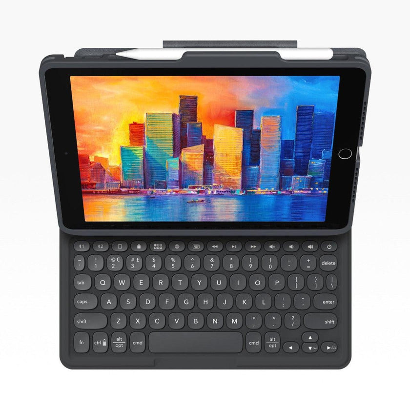 Zagg - iPad -Pro Keys wireless Keyboard with Detachable Case - Charcoal