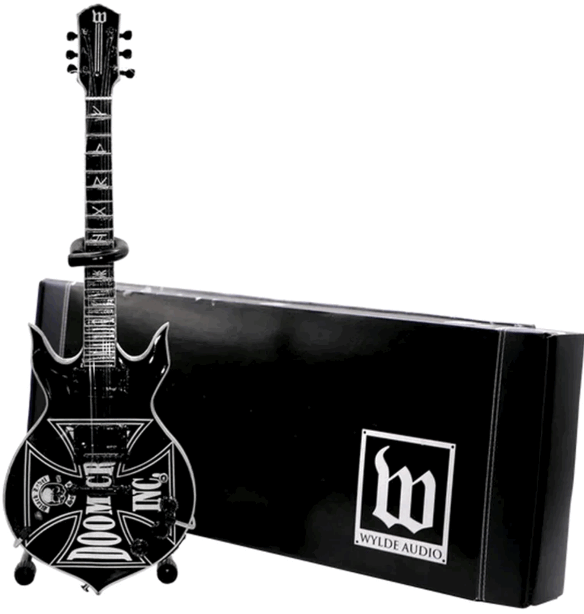 Zakk Wylde BLS DOOM CREW Heathen Grail Mini Guitar