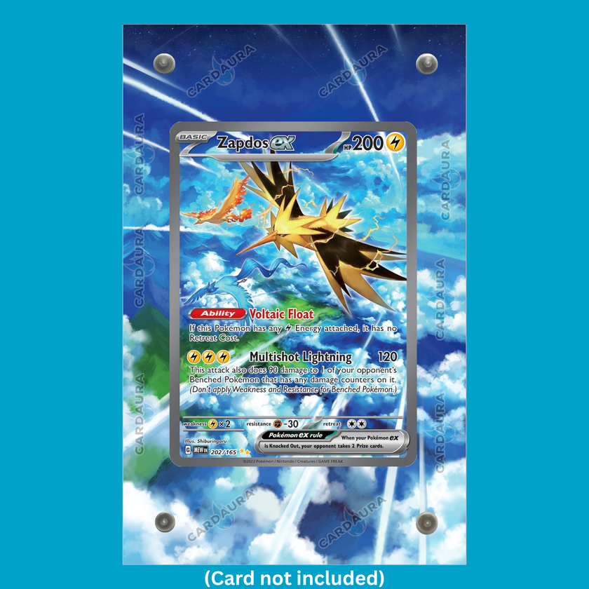 Zapdos 202/165 151 (Ungraded) Display Case