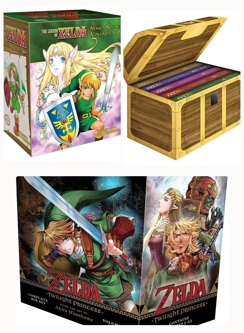 Legend of Zelda Complete Box Set Collection Bundle (All 3 Zelda Box Sets)
