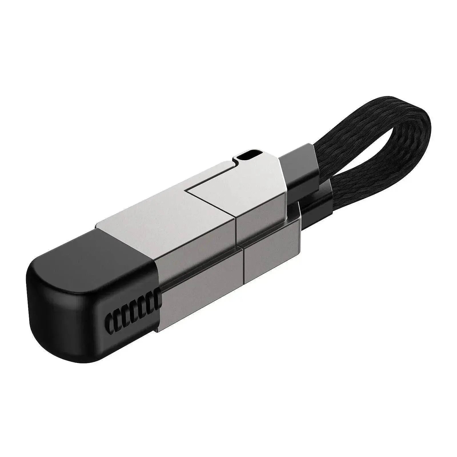 Zinc Alloy Six-in-one Saber-wire Portable Keychain