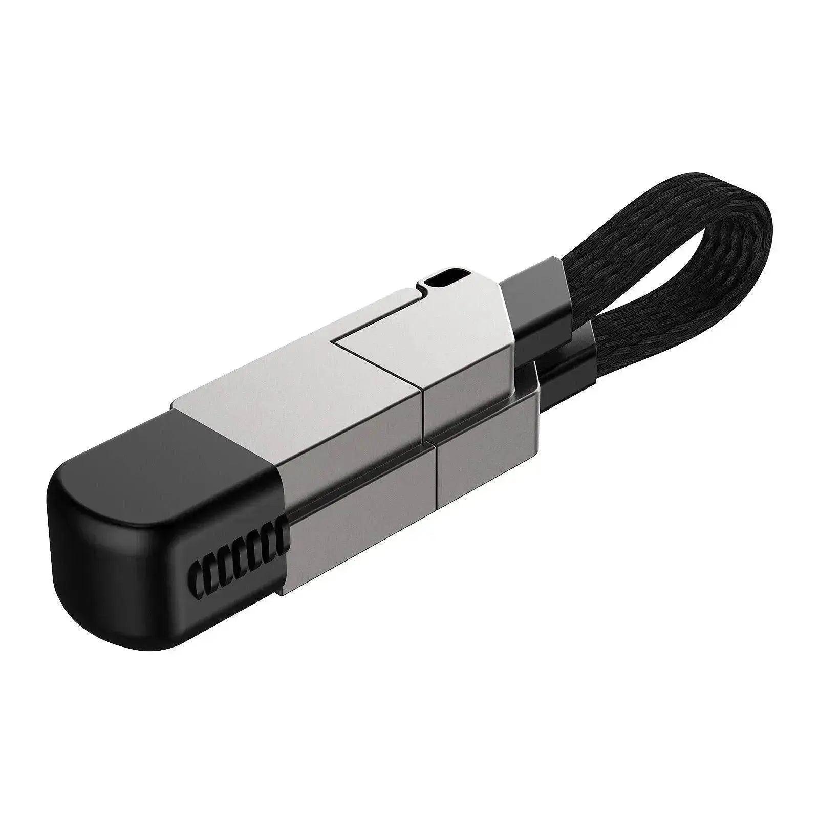 Zinc Alloy Six-in-one Saber-wire Portable Keychain